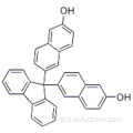 2-naphtalénol, 6,6 &#39;- (9H-fluorène-9-ylidène) bis- CAS 934557-66-1